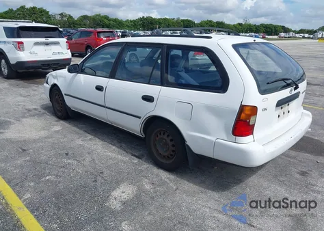 1996 Toyota Corolla Dx z USA, uszkodzony, nr VIN JT2EB02E6T0114462